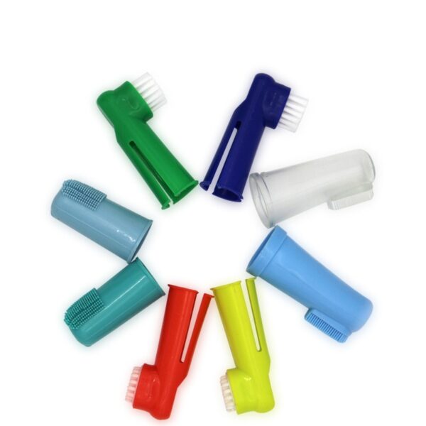 1/3 Pcs Soft Pet Finger Dog Toothbrush Dog Brush Bad Breath Tartar Teeth Tool Dog Accessories Cleaning Supplies pet products - Image 4