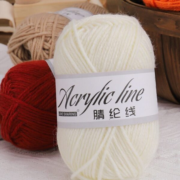 12pcs Multicolor Yarn Knitting Supplies , Crochet Craft For Crocheting And Knitting Yarn Starter Kit For Beginners - Image 4