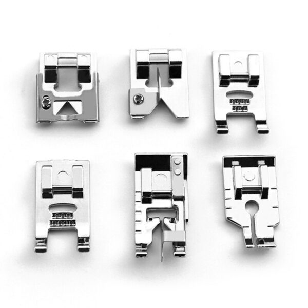 15/42/82PCS Sewing Machine Presser Foot Press For Brother Singer Kit Braiding Blind Stitch OverLock Zipper Ruler Parts Accessory - Image 5