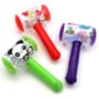 1PCS Random Color Inflatable Hammer with Bell Air Hammer Baby Toys Party Supplies Inflatable Toys Swimming Pool Kids Toys Stick