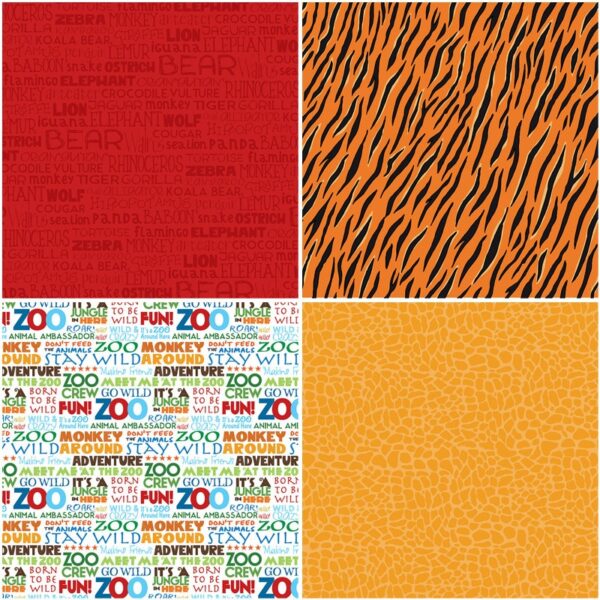 20sheets Retro Zoo Adventure Material Sticker Kids Diy Tool Computer Stickers for Water Bottles Waterproof Arts Crafts - Image 4