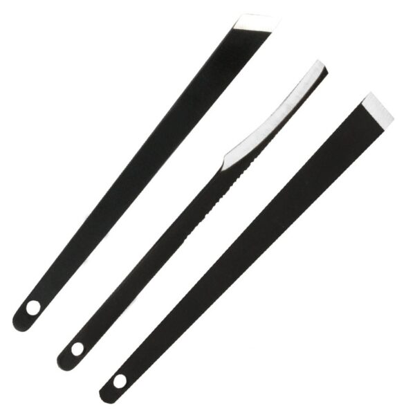 3PC Toenail Scraper Manicure Tools Feet Nail Ingrown Cuticle Pedicure Knife Set Dead Skin Remover Files Foot Care Pedicure Tools - Image 2