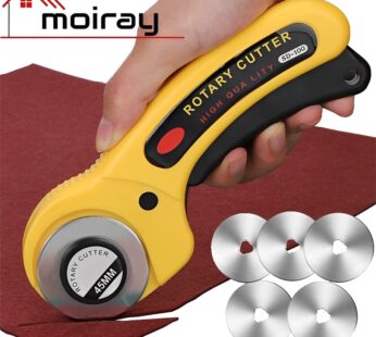 45MM Leather craft Rotary Cutter Leather Cutting Tool Leather Craft Fabric Circular Blade Knife DIY Patchwork Sewing Quilting