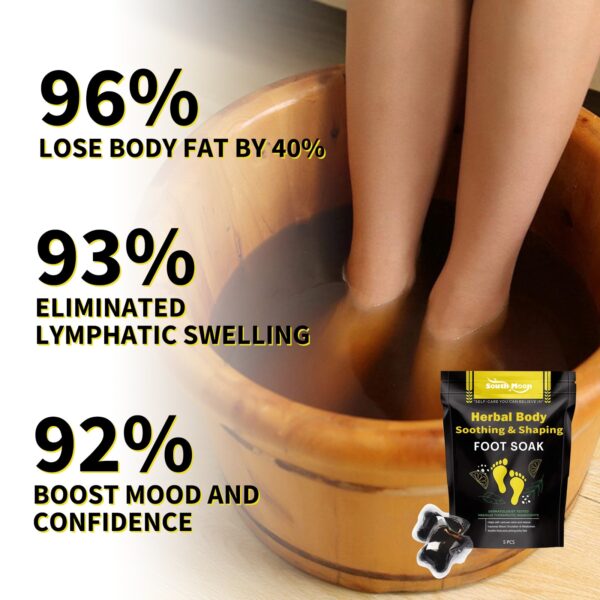 5pcs Fat Burning Foot Bath Salt Soak Fast Slimming Ginger Soak Detox Detox Foot Loss Body Health Weight Care Stress Relax - Image 3