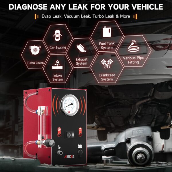 ANCEL S300 Car Evap Smoke Machine Oil Pipe Leaks Analyzer Tester Fuel Pipe Leakage Generator Auto EVAP System Diagnostic Tools - Image 2