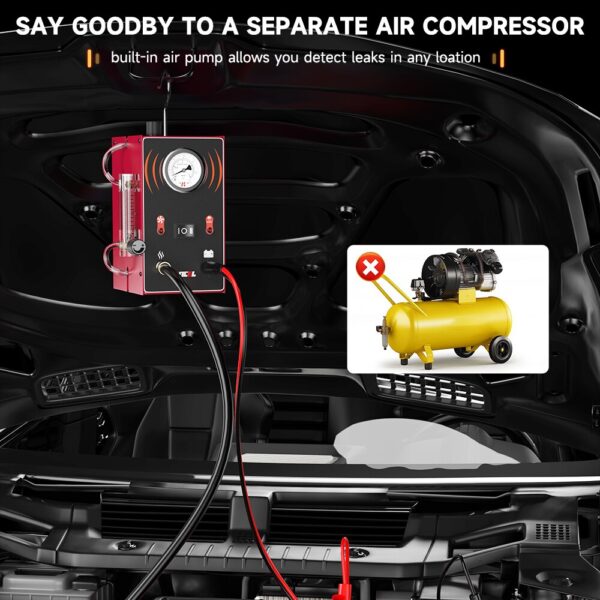 ANCEL S300 Car Evap Smoke Machine Oil Pipe Leaks Analyzer Tester Fuel Pipe Leakage Generator Auto EVAP System Diagnostic Tools - Image 5