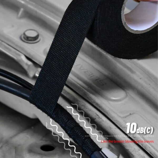 Automotive Wiring Harness 51618 Flannelette Tape Audio Noise Reduction Wrapping Tape Cloth Baseline Tape - Image 6