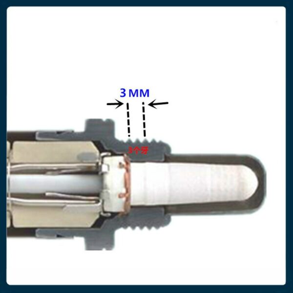 Automotive oxygen sensor screw tooth repair tool die tap - Image 4