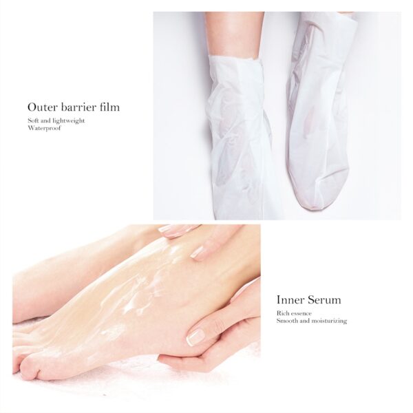 Avocado&Niacinamide Foot SPA Pedicure Socks Natural Exfoliating Socks Moisturing Foot Peel Mask for Beauty & Personal Care - Image 6