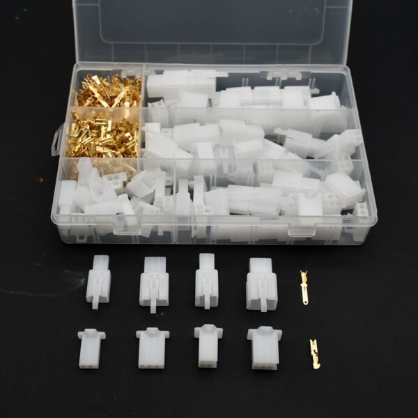 Car Motorcycle 380Pcs Electrical 2 3 4 6 Pin Male Female Terminals Automotive 2.8 plug Kit Boat Wire Connector Terminal - Image 4