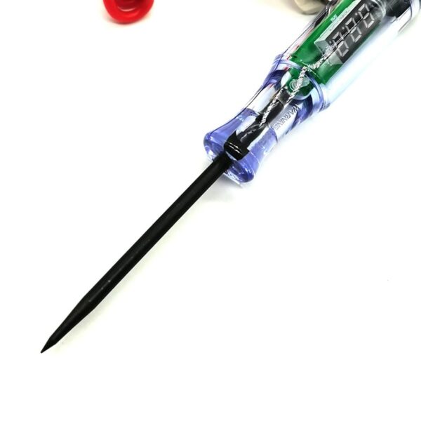 Car Truck Voltage Circuit Tester 6V 12V 24V DC Digital Display Long Probe Pen Light Bulb Automobile Diagnostic Tool Auto Repair - Image 3