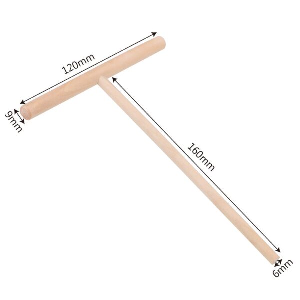 Chinese Specialty Crepe Maker Wooden Pancake Batter Spreader Stick Home Kitchen Tools Pancake Tool - Image 5