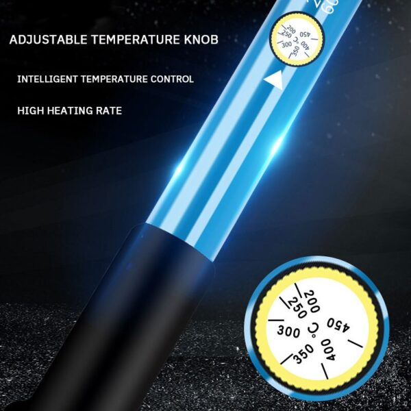 Electric Soldering 60w Iron European Plug Temperature Adjustment Soldering Iron Household Electronic Welding Repair Tool - Image 5