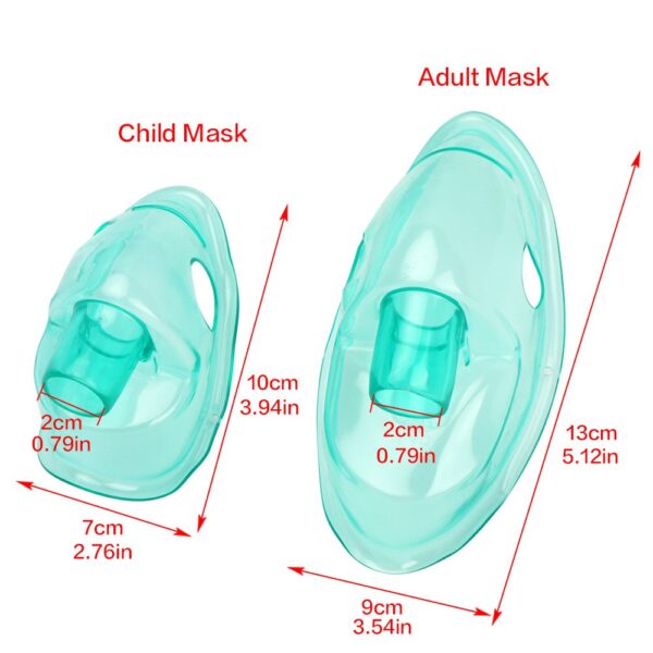 Family Medical Inhalers Mask Nebulizer Masks for Child Adult Inhaler Mask Household Compressor Inhaler Accessories Massage Kit - Image 3