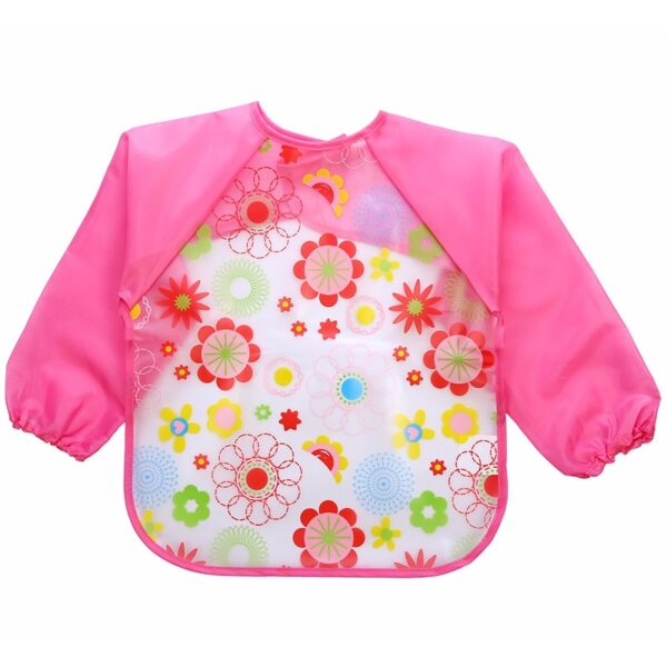 Feeding Baby Bibs Waterproof Bandana Cute Full Sleeved Bibs for Baby Girl Bib Saliva Boy Burp Cloths Newborn Slabbetjes Things - Image 3