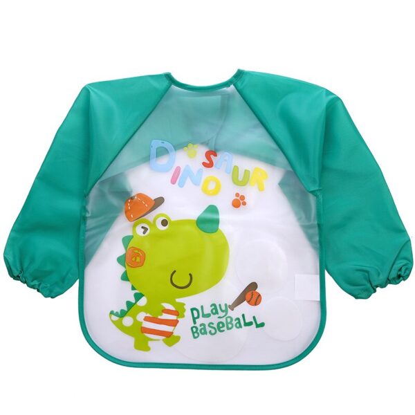 Feeding Baby Bibs Waterproof Bandana Cute Full Sleeved Bibs for Baby Girl Bib Saliva Boy Burp Cloths Newborn Slabbetjes Things - Image 4