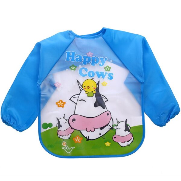 Feeding Baby Bibs Waterproof Bandana Cute Full Sleeved Bibs for Baby Girl Bib Saliva Boy Burp Cloths Newborn Slabbetjes Things - Image 5