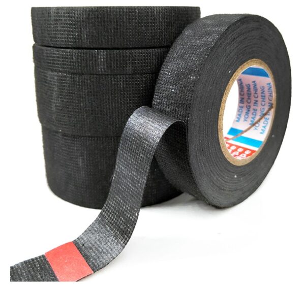 Heat-resistant Adhesive Cloth Fabric Tape For Automotive Cable Tape Harness Wiring Loom Electrical Heat Tape 9/15/19/25/32MM - Image 5