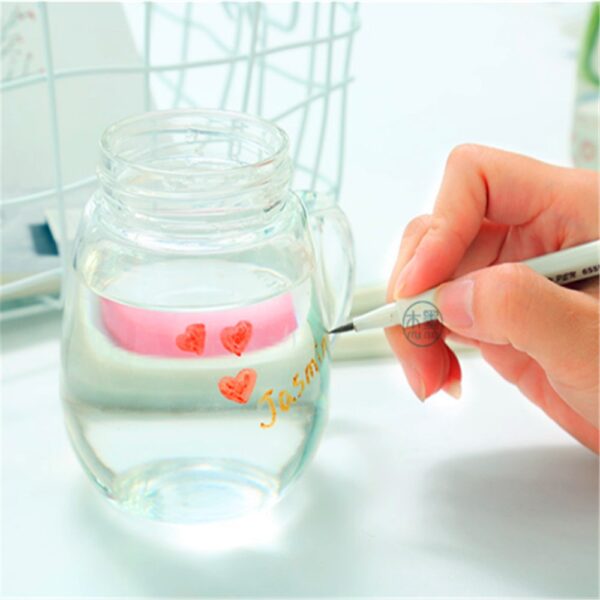 High quality 10 Colors Metallic Art Markers pen DIY Crafts Soft Brush Pen School office School student art supplies - Image 5