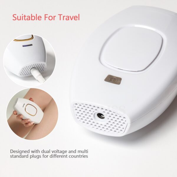 IPL Device Hair Removal Epilator for Women 500000 Flashes Epilator Hair Remover Shaving Machine Facial Epilator Women's Shaver - Image 3