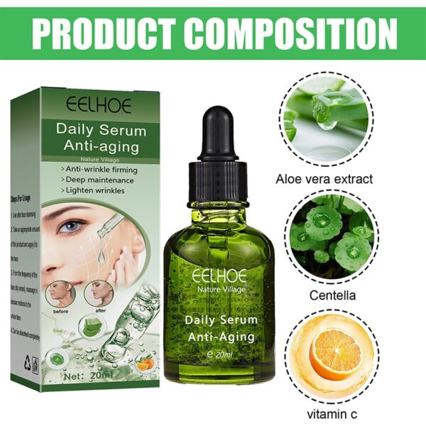 Instant Wrinkle Remover Whitening Essence Lift Firming Fade Face Fine Lines Brighten Nourish Beauty Skin Care Moisturizing Serum - Image 6