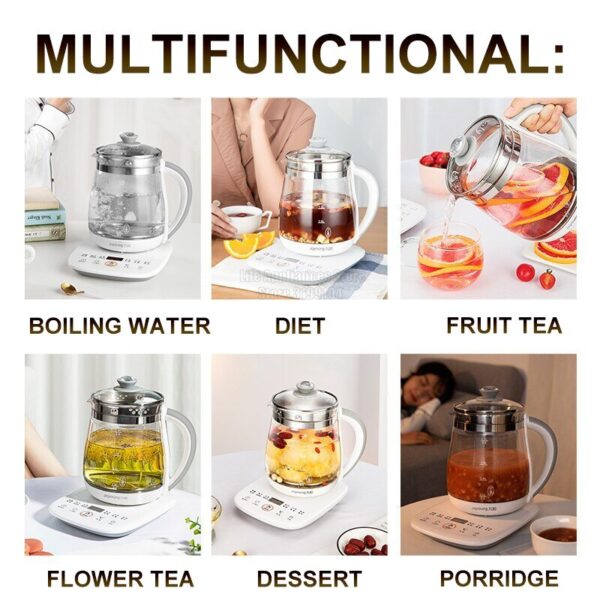 Joyoung Electric Kettle Household Multifunction Health Pot Adjustable Firepower Temperature Tea Dessert 220V Home Appliances - Image 5