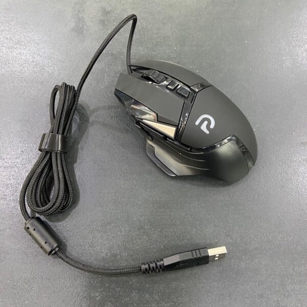Logistic mouse G502 electronic sports game, one click gun press, chicken eating, LOL watch fortress, macro software provided - Image 2