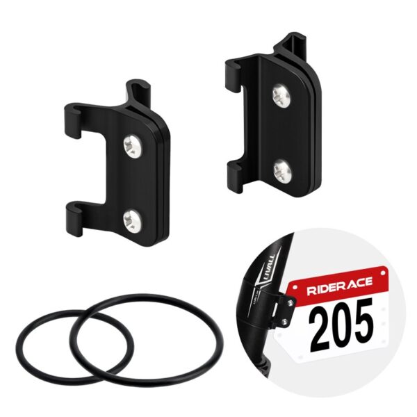 MTB Bike Triathlon Racing Number Plate Mount Holder For Road Bicycle Cycling Rear License Number Seatpost Racing Cards Bracket - Image 4