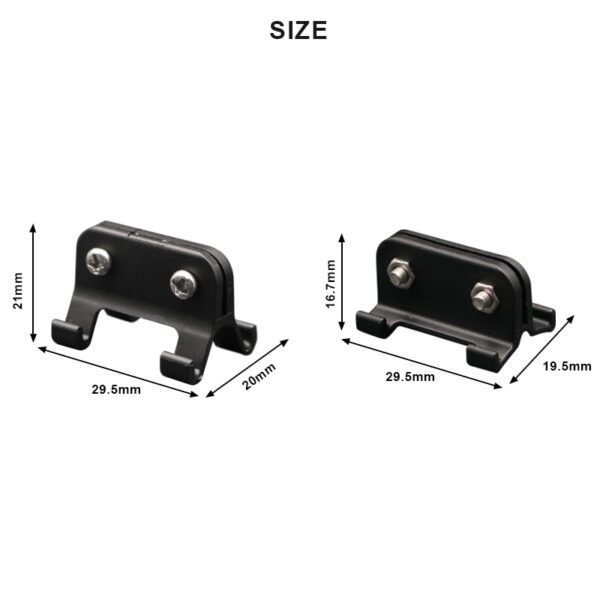 MTB Bike Triathlon Racing Number Plate Mount Holder For Road Bicycle Cycling Rear License Number Seatpost Racing Cards Bracket - Image 5