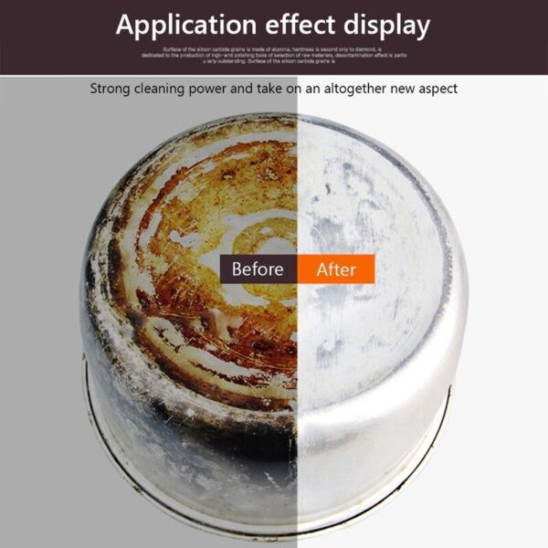 Magic Sponge Eraser descaling emery cleaning brush silicon carbide descaling cleaning brush stove top pot kitchen tools - Image 3