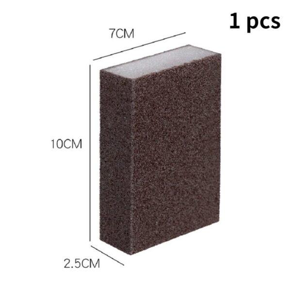 Magic Sponge Eraser descaling emery cleaning brush silicon carbide descaling cleaning brush stove top pot kitchen tools - Image 5