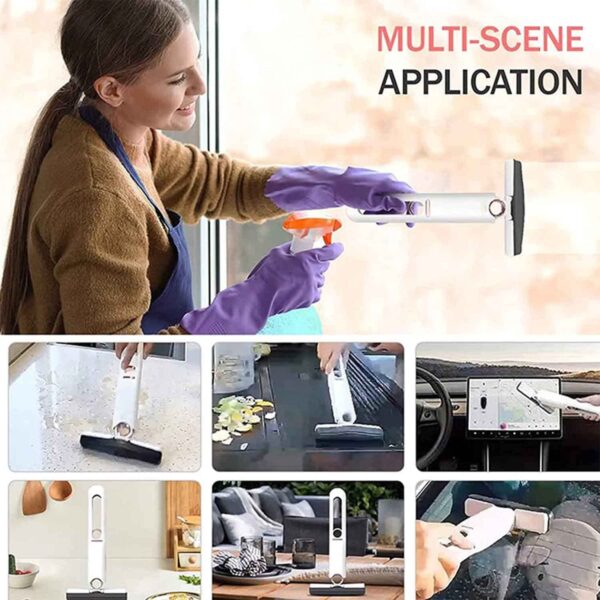 Mini Mop Portable Mini Mop Suitable for Kitchen Bedroom Bathroom and Tabletop Glass Cleaning - Image 3