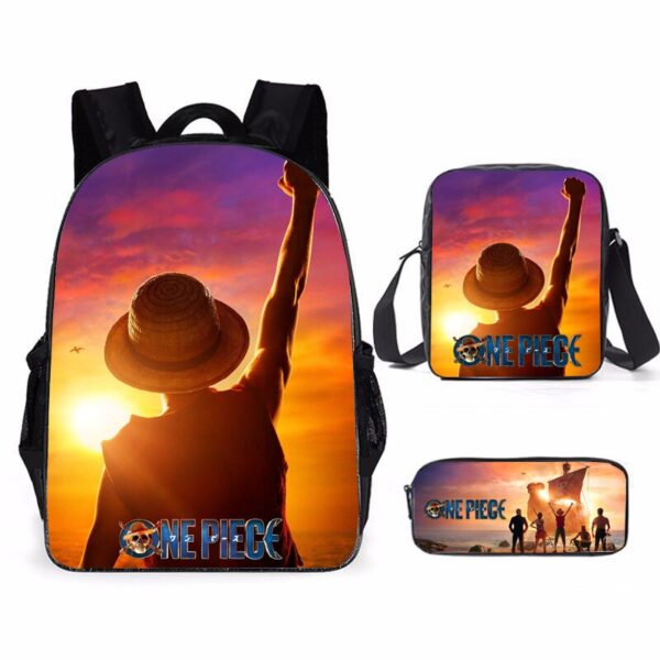 Mochila One Piece School Bags For Teenage kids Backpack Outdoor Sports Travel Backpack Student notebook Bookbags cosplay bag - Image 4