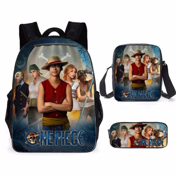 Mochila One Piece School Bags For Teenage kids Backpack Outdoor Sports Travel Backpack Student notebook Bookbags cosplay bag