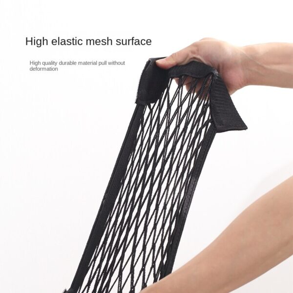 Multifunctional Wall-mounted Plastic Organizer with Velcro Garbage Bag Holder for Kitchen and Home - Image 3