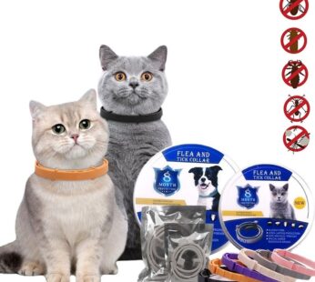 New 8 Month Dog Anti Flea And Tick Collar Dog Antiparasitic Collar Pet Accessories Cats Collars Pet Product Puppy Perro Supplies