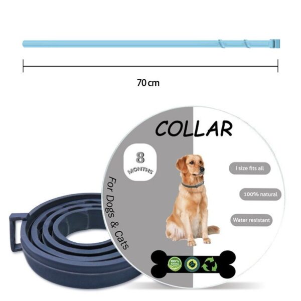 New 8 Month Dog Anti Flea And Tick Collar Dog Antiparasitic Collar Pet Accessories Cats Collars Pet Product Puppy Perro Supplies - Image 5
