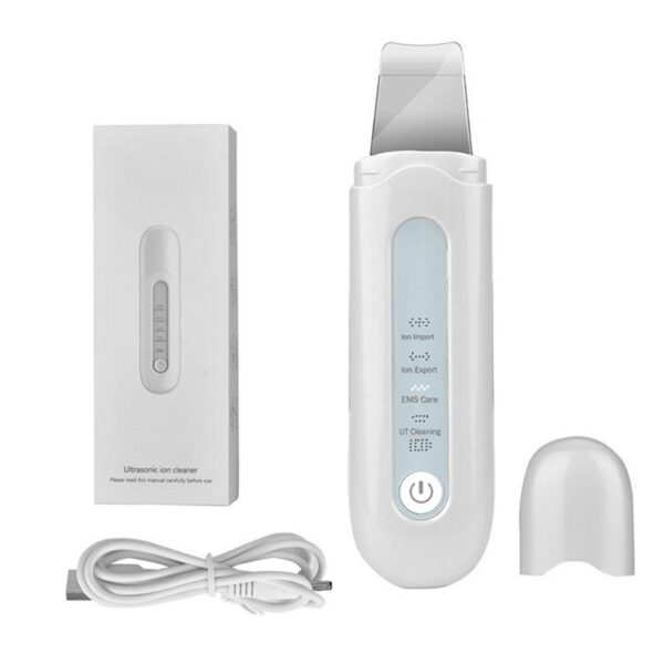 New Beauty Professional Face Beauty Personal Care Device Ultrasonic Facial Lift Sonic Face Cleaning Skin Scrubber Spatula