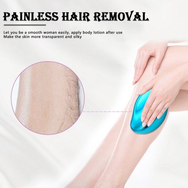 New Glass Grinder Hair Remover Exfoliating Household Beauty Tool Hair Removal Instrument Physical Hair Removal - Image 2