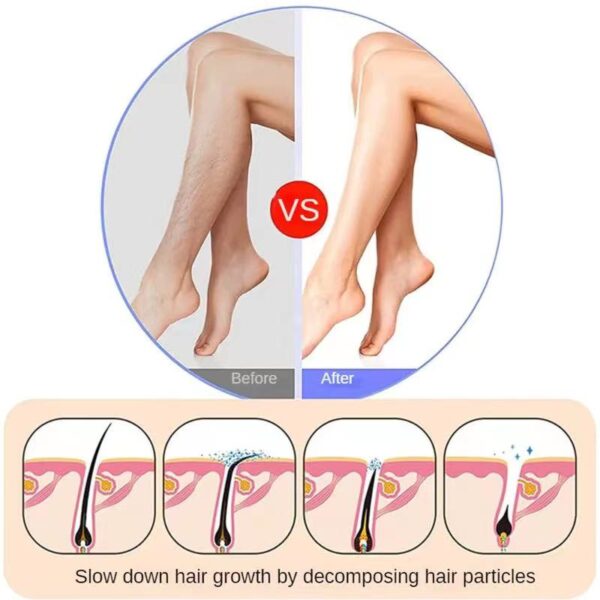 New Glass Grinder Hair Remover Exfoliating Household Beauty Tool Hair Removal Instrument Physical Hair Removal - Image 4