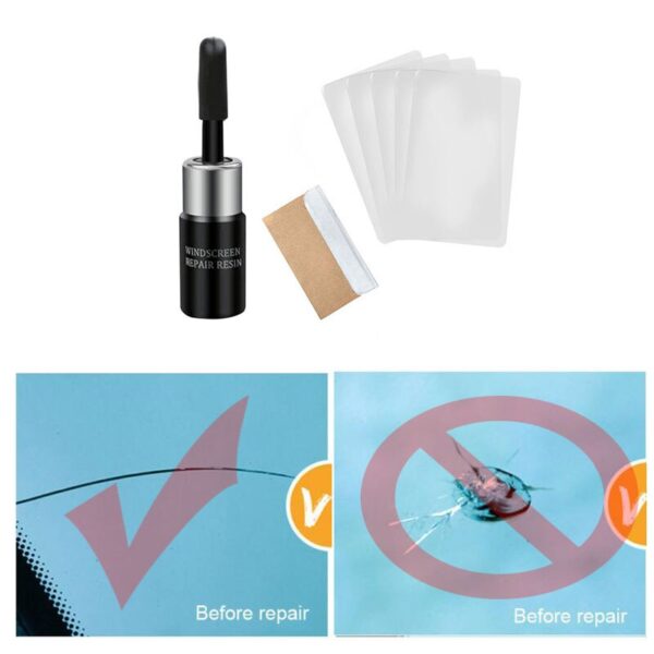 New Upgrade Automotive Glass Nano Repair Fluid Car Window Windscreen Glass Scratch Crack Chip Repair Tool Kit Crack Universal - Image 6