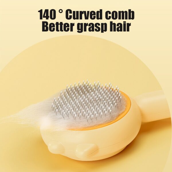 Pet Grooming Needle Brush Magic Massage Comb Hair Remover Pets General Supplies with Pet Nail Clippers For Cat Dog Cleaning Care - Image 2