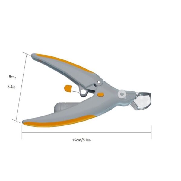 Pet Nail Clipper LED Light-emitting Magnifiable Dog Cat Special Nail Clipper Multi-function Nail Trimmer Pet Grooming Supplies - Image 6