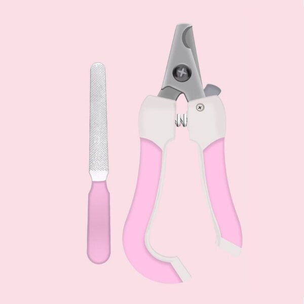Pet Nail Scissors Cat and Dog Nail Clippers Sharp Stainless Steel Knife Head Large and Small Pet Supplies - Image 3