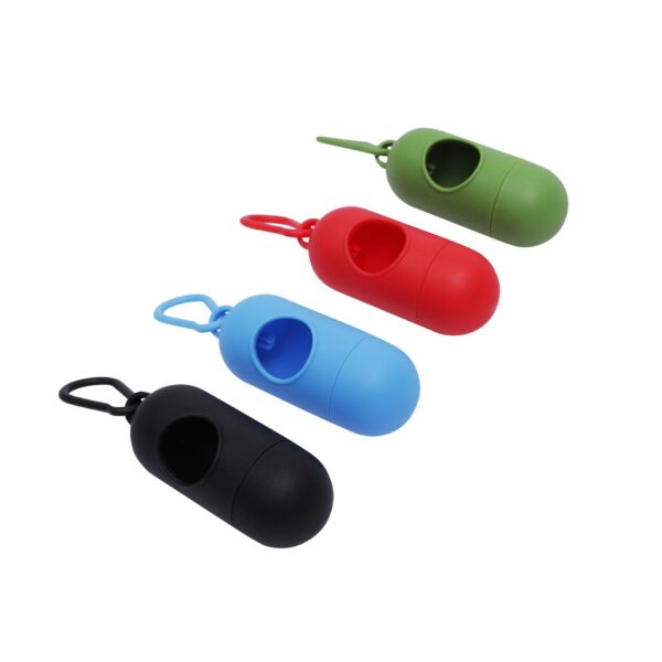 Portable Dog Poop Bags Dispenser Trash Sack Case Carrier Outdoor Garbage Storag Box for Cat Puppy Pet Waste Bag Holder Supplies - Image 2