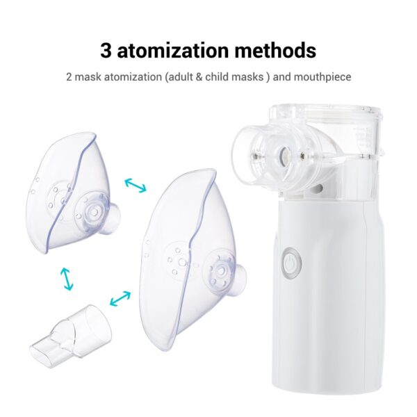 Portable Nebulizador Mini Ultrasonic Inhalator Adult Kids Household Health Monitors Automizer Humidifier Mist Asthma Health Care - Image 6