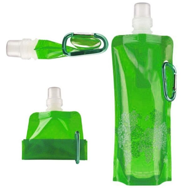 Portable Ultralight Foldable Silicone Folding Water Bottle Water Bag Outdoor Sport Supplies Hiking Camping Soft Flask Water Bag - Image 6