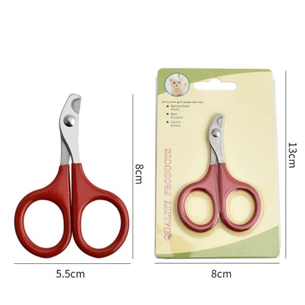 Professional Cat Nail Scissors Pet Dog Nail Clippers Toe Claw Trimmer Pet Grooming Supplies Products for Small Dogs Dog Gadgets - Image 3