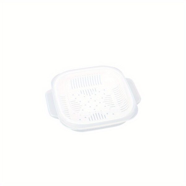 Refrigerator Freezer Fresh-keeping Box, Fruit And Vegetable Storage, Rice Lunch Box, Microwave Oven Heating Box Home Kitchen - Image 3