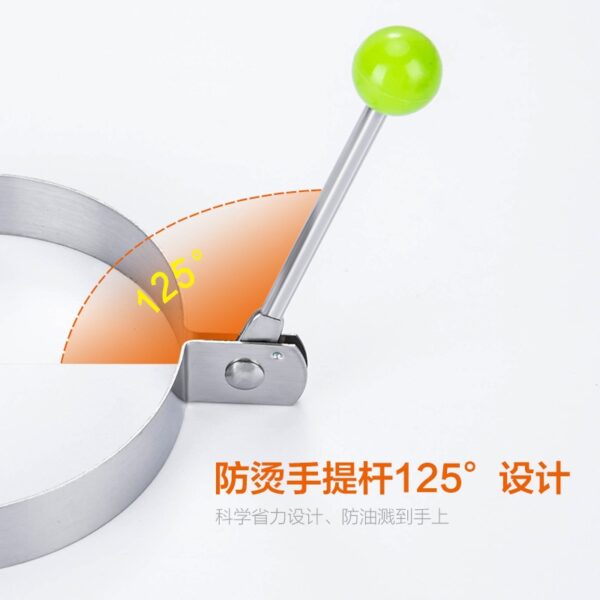 Shapes Stainless Steel Fried Egg Shaper Egg Mold DIY Breakfast Egg Pancake Rings Sandwich Kitchen Tools Utensil Baking Tools - Image 6